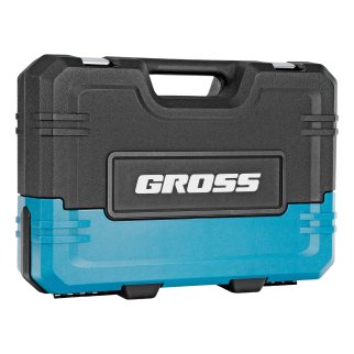 Набор инструмента 76пр. 1/2" 1/4" 120 зубьев GROSS фото 5
