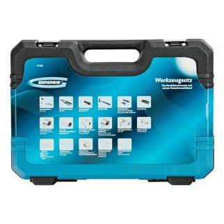 Набор инструмента 76пр. 1/2" 1/4" 120 зубьев GROSS фото 25