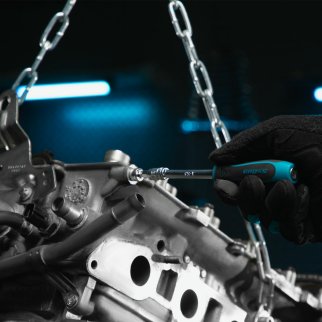 Набор инструмента 76пр. 1/2" 1/4" 120 зубьев GROSS фото 34