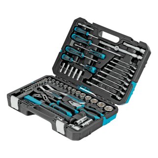 Набор инструмента 76пр. 1/2&quot; 1/4&quot; 120 зубьев GROSS фото