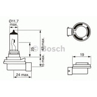 Лампа BOSCH 1 987 302 081 фото