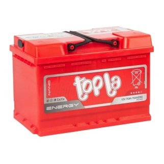 Аккумулятор TOPLA Energy 75 А/ч обратный R+ 278x175x190 L3 EN 700 А фото