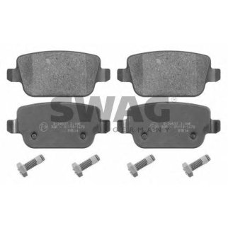 Колодки тормозные задние дисковые к-кт SWAG 50 91 6642 фото