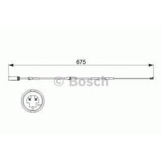 Датчик износа колодок BOSCH 1 987 473 516 фото