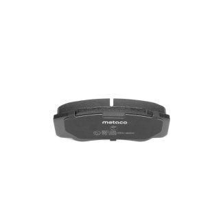 Колодки тормозные задние дисковые к-кт metaco 3010-098 фото 4
