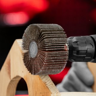 Круг лепестковый для дрели, 80x40x6 мм, P 80 MATRIX 74154 MATRIX 74154 фото 1