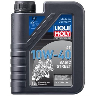 Масло моторное LIQUI MOLY Motorbike 4T 10W-40 SN Plus MA2 1л фото