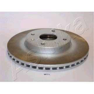 Диск тормозной передний вентилируемый ashika 60-0W-W11 фото