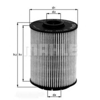 Фильтр масляный MAHLE OX 160 D фото 1