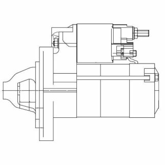 Стартер для а/м Toyota Vitz (99-)/FunCargo (99-)/Platz (00-)/Yaris (99-) 1.3i/1.5i 1кВт (LSt 1904) фото 6