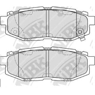 PN7803-NIBK_колодки дисковые задние!Subaru Legacy 2.5 GT 09>/ Tribeca 3.0 05> фото