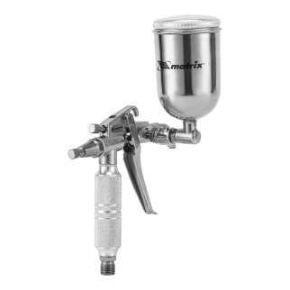 Краскопульт MATRIX для финишных работ с верхним бачком 0,1л (сопла 0.5мм) фото 3