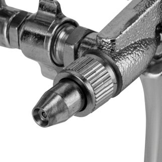 Краскопульт MATRIX для финишных работ с верхним бачком 0,1л (сопла 0.5мм) фото 5