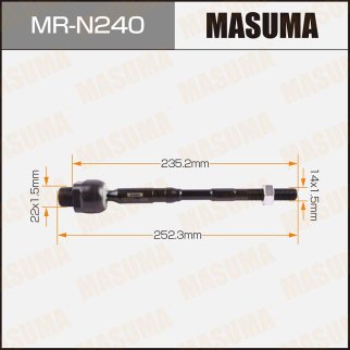 Тяга рулевая Masuma MR-N240 фото
