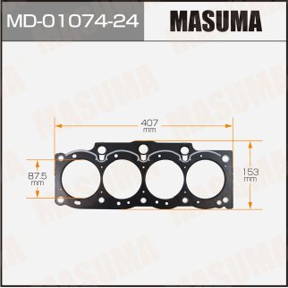 Прокладка ГБЦ Masuma MD-01074-24 фото