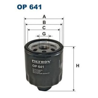 Фильтр масляный FILTRON OP 641 фото