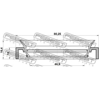 Сальник привода FEBEST 95HAY-46801016C фото