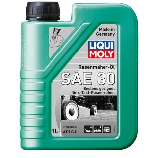 Масло моторное LIQUI MOLY Rasenmaher-Oil (для газонокосилок) SJ 30 1л фото