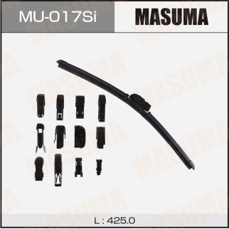 Щетка стеклоочистителя 425 мм бескаркасная 1 шт MASUMA Beam Wiper Blade MU-017Si фото