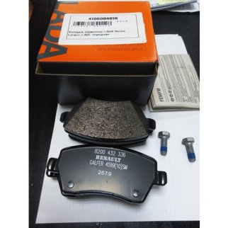 Колодки пер. Logan 2 2017 ,Stepway 2/CLIO IV 2017 г, X-RAY фото