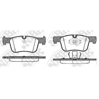 Колодки тормозные передние к-кт NiBK PN32005 фото