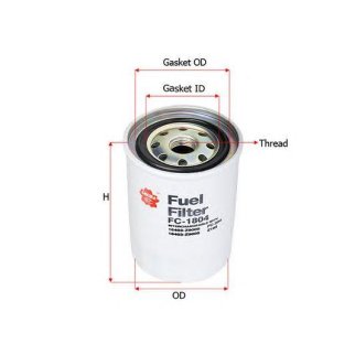 Фильтр топливный SAKURA FC1804 фото