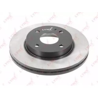 Диск тормозной передний вентилируемый LYNXauto BN-1067 фото