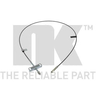 9025183_трос ручного тормоза!длинная база Ford Transit 00-06 фото