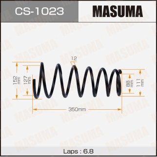 Пружина задняя Masuma CS-1023 фото