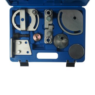 Набор фиксаторов для обслуживания двигателей T6 Volvo S80,XC90,60,70-3,0T,3,2 8пр кейс ROCK FORCE фото 2