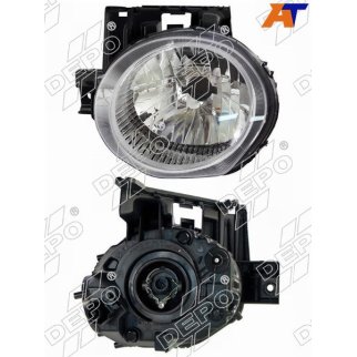 Фара левая DEPO 215-11D8L-LD-EM фото