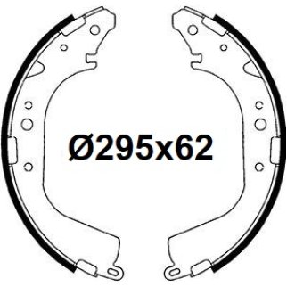 Колодки тормозные к-кт TRIALLI GF 4564 фото 3