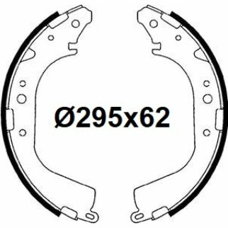 Колодки тормозные к-кт TRIALLI GF 4564 фото 3