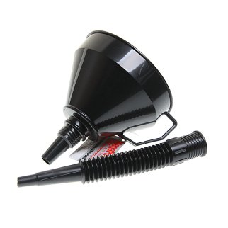 Воронка 160мм дл.400мм с гибким носиком-лейкой MEGAPOWER фото 1