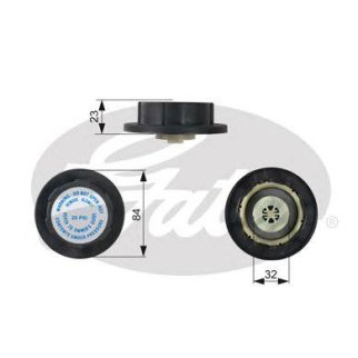 Крышка расширительного бачка GATES RC242 фото