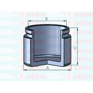 D025239_поршень суппорта! d60 Nissan Qashqai/X-Trail II, Opel Frontera B, Toyota Previa 90> фото