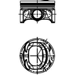 Поршень Kolbenschmidt 40 846 600 фото