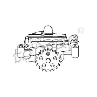 Насос масляный topran 720157755 фото