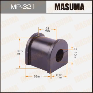 Втулка заднего стабилизатора Masuma MP-321 фото