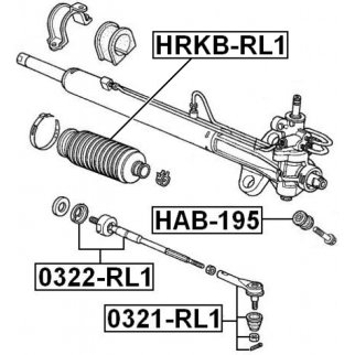 ТЯГА РУЛЕВАЯ (FEBEST) фото 2