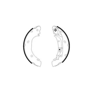 К-т бараб. тормоз. колодок фото