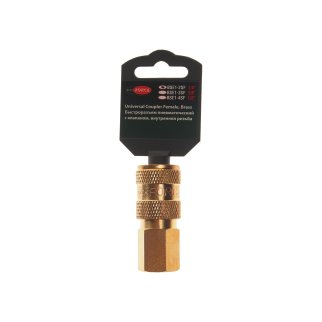 Быстроразъем пневматический с клапаном, внутренняя резьба 1/4&quot; ROCK FORCE фото