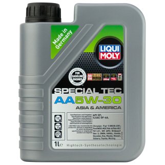 Масло моторное LIQUI MOLY SPECIAL TEC AA 5W30 SP GF-6A синт. 1л фото 2