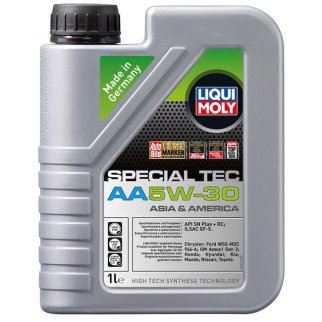 Масло моторное LIQUI MOLY SPECIAL TEC AA 5W30 SP GF-6A синт. 1л фото