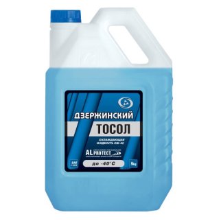 Тосол OILRIGHT Дзержинский ОЖ-40 ТМ готовый -40C синий 5 кг 5038/п фото