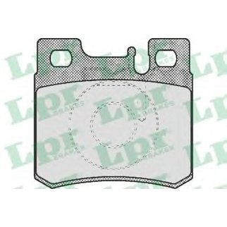 Колодки тормозные MERCEDES W210/W202/W124/W201/R129/R170/A208 CLK задние фото
