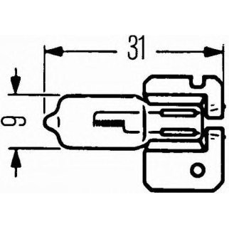 Лампа галогенная для грузовых автомобилей H2 24V 70W X511 Standard (стандартные характеристики) фото 1