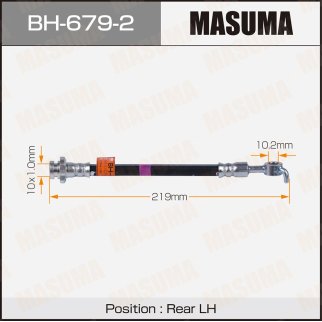 Шланг тормозной Masuma BH-679-2 фото