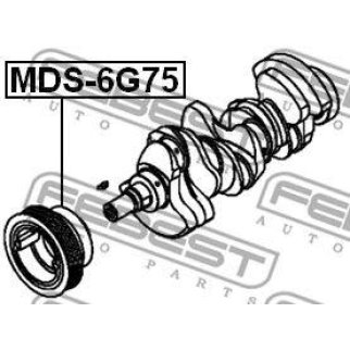 Шкив коленвала 6g74 фото