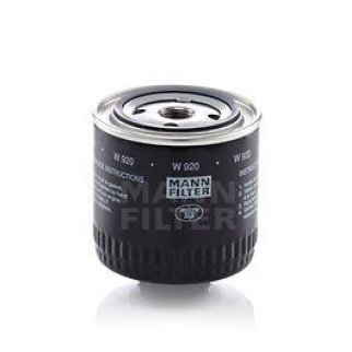 Фильтр масляный MANN FILTER W 920 фото